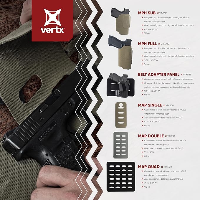 Vertx Tactigami Tactical Accessories Gear Organizers