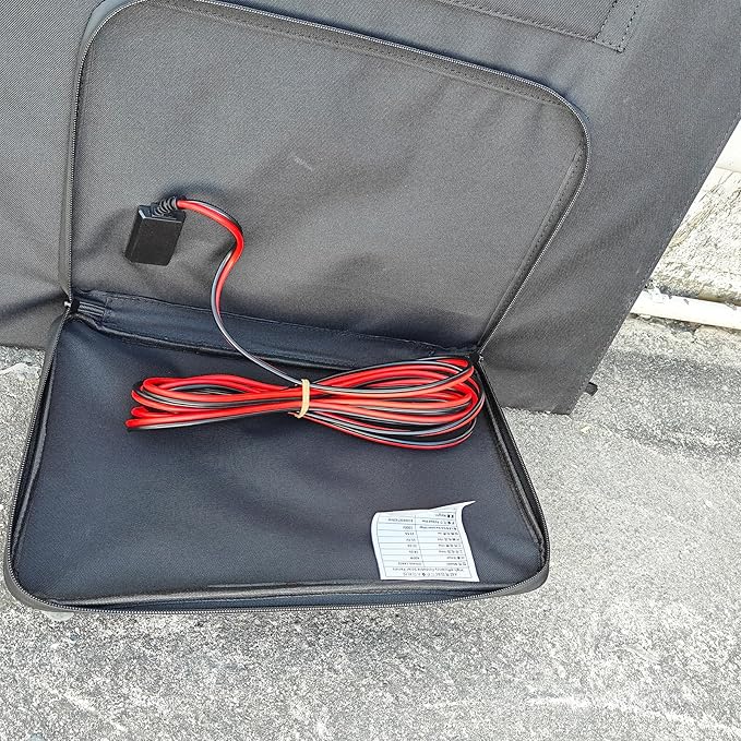EYONGPV 400W Portable Solar Panel 26% HPBC Cells Foldable Solar Charger 15ft (4.5m) Cable 30A Anderson Output IP65 Waterproof for RV Camping for EcoFlow Anker Jackery Bluetti Power Station