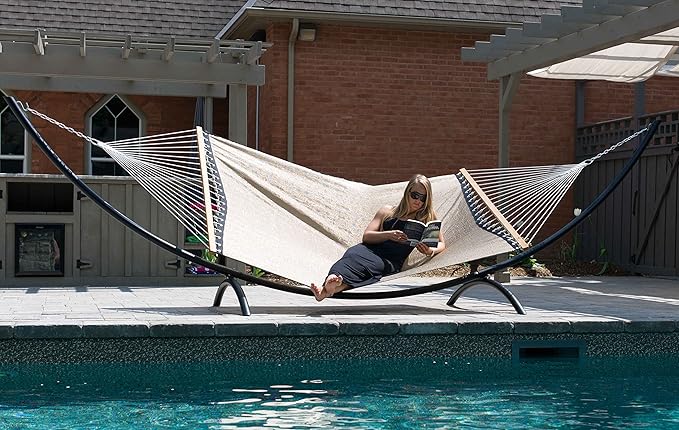Vivere Steel Arc 15' Hammock Stand