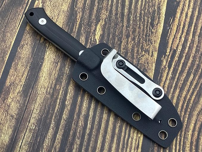 TWO SUN SixLeaf SL-42-G10 Micro Fixed Blade Knife M390 Steel G10 handle Belt Sheath EDC Mini Tool