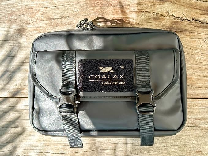 Modular Front Pack – Versatile On-the-Go Storage for Lancer300 Quick-Access Design Ideal for Outdoor Essentials Black