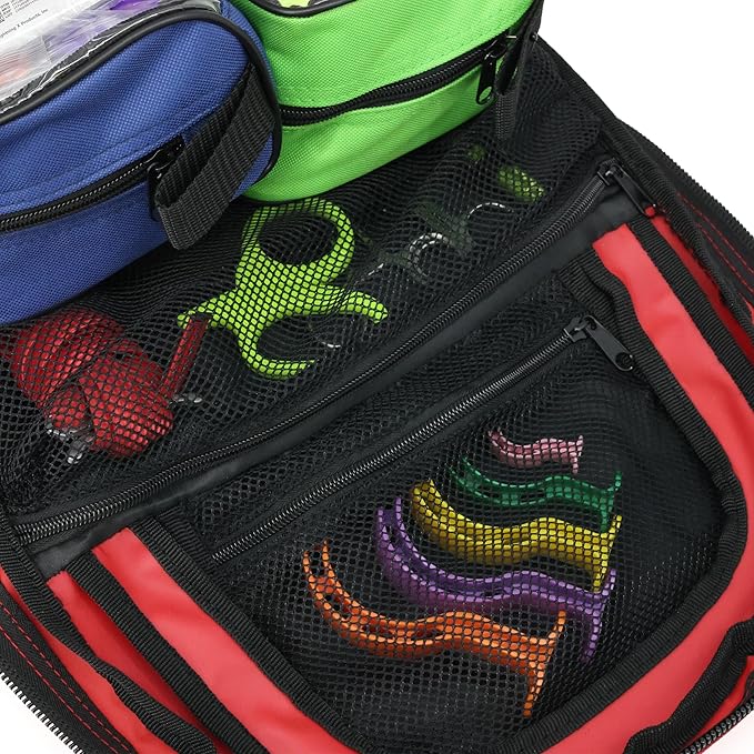 Lightning X TacMed Modular ALS O2 Trauma Backpack w/Advanced Stocked Fill Kit D
