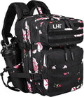 LHI Tactical Military Backpack for Men and Women 25L/35L Army Assault Pack Bag Small Rucksack with Bottle Holder