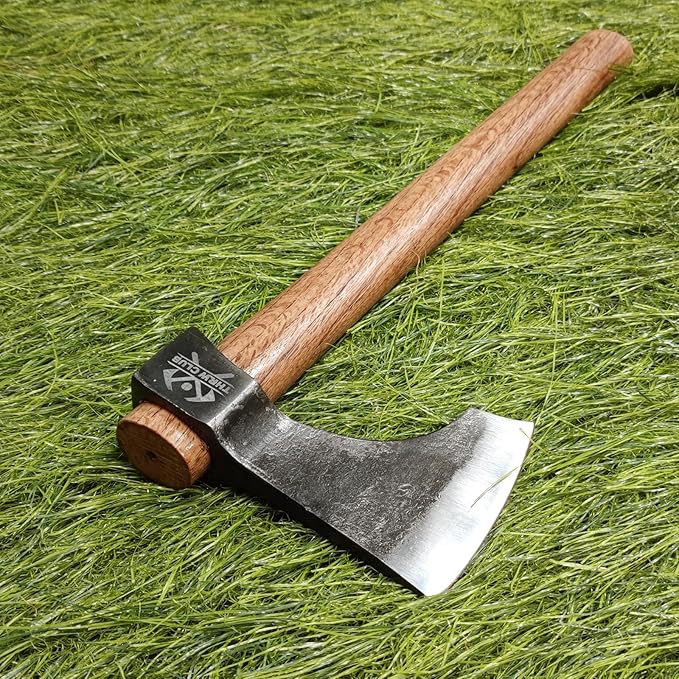 2 Pack 16.5 Competition Throwing Axe 2 Pack 16.5 Throwing Tomahawk with 1065 High Carbon Steel &amp Hickory Wood Handle Perfect for Axe Throwiing Game Competition and Recreation Gift for Men