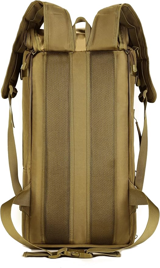 HUNTVP 50L 3 Way Tactical Military MOLLE Assault Backpack Modular WR Bag