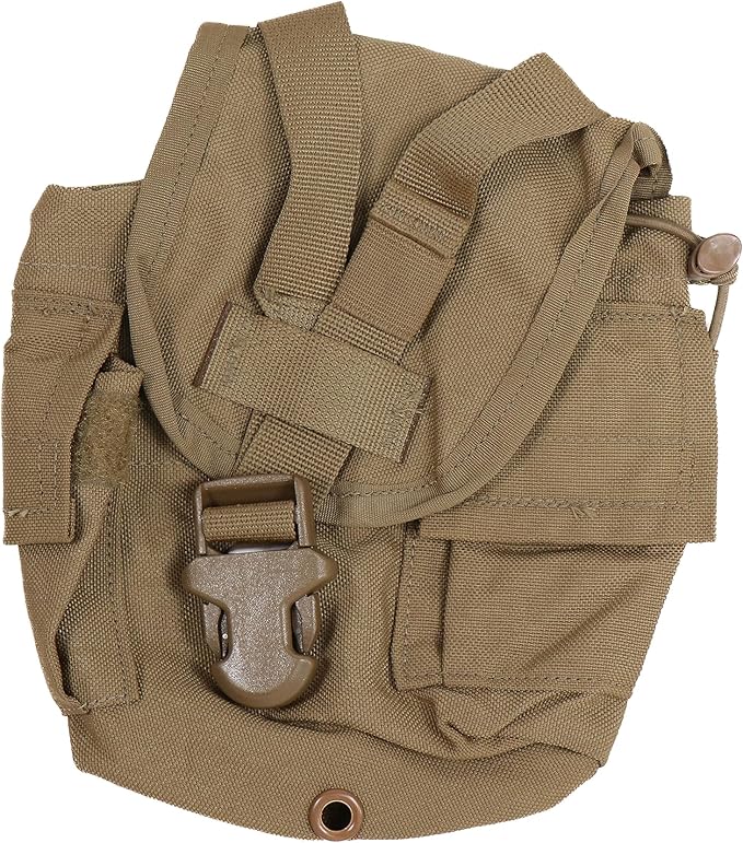 US Military Molle II Coyote General Purpose Canteen Pouch FILBE Brown
