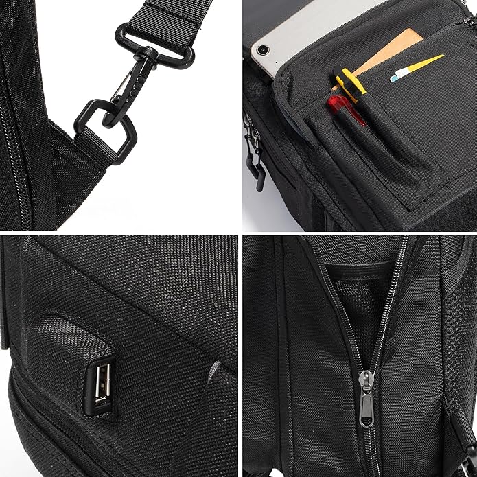 NICGID Tactical Military Backpack Daypack Molle Army Assault Pack Bug Out Bag Travel Fishing Hiking Trekking Rucksack