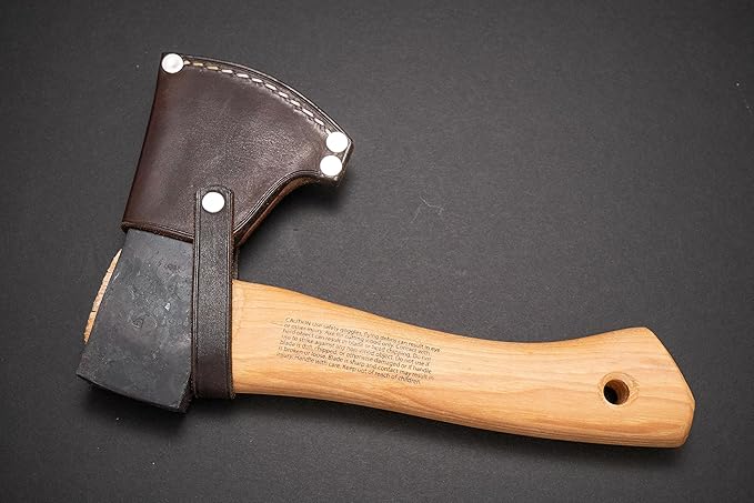 Axe Sheath/Mask/Cover for Hults Bruk Jonaker Hatchet (Brown)