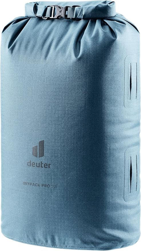 Deuter Drypack Pro 20L Waterproof 20-Liter Storage Pack Sack for Trekking Hiking Bikepacking &amp Mountain Climbing - Atlantic