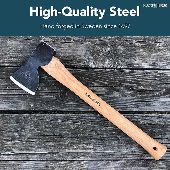 Hults Bruk 840732 Tibro Carpenter Axe - 1.75 lb Head 20 Handle