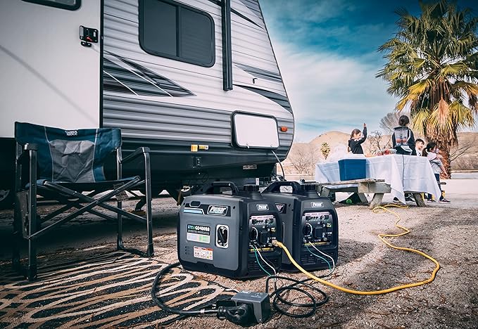 Pulsar Products GD400BN 4000W Portable super-quiet Dual Fuel &amp Parallel Capability RV-Ready CARB Compliant