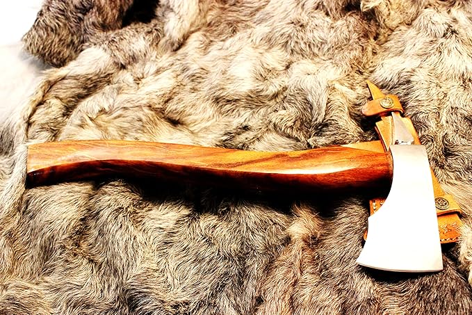 Hand Forged Steel Axe Viking Tomahawk Spikes Hawk Axe Combat Tactical Axe Head
