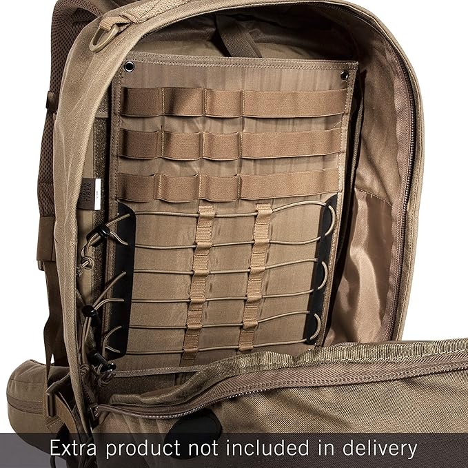 Tasmanian Tiger Mission Pack Mk II 37L Combat Backpack with Laser Cut MOLLE System YKK RC Zippers Black