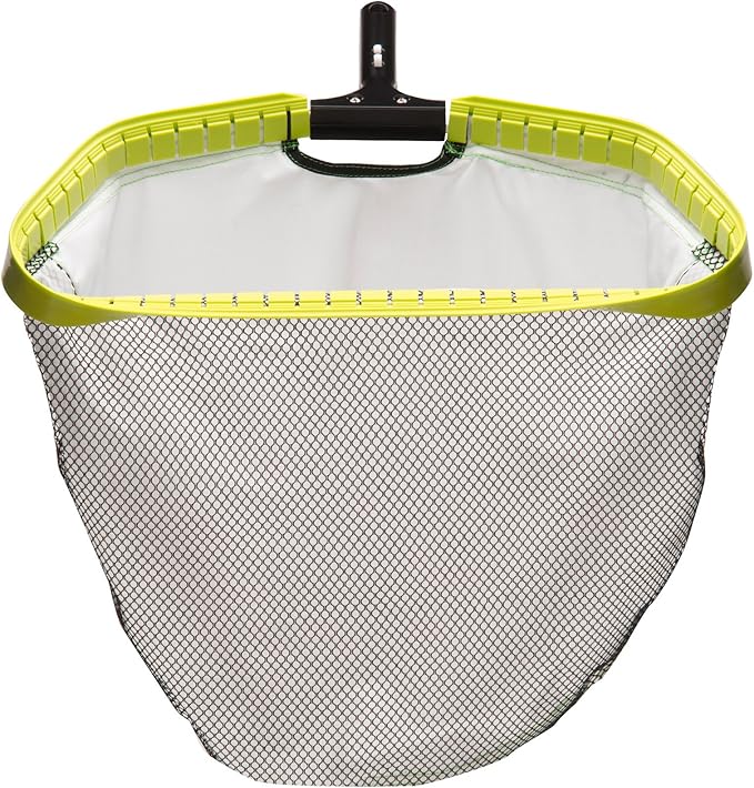Ocean Blue Water Products Typhoon Leaf Rake with Big Mesh Bag