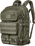 Falko Tactical Backpack for Men and Women 50L Backpack 2.4x Stronger Large Military Molle Rucksack Bugout Backpack Outdoors