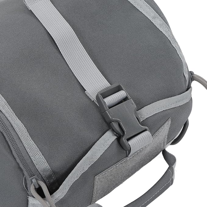 Tactical Helmet Bag PackCamping Helmet Bag Canvas Scratch Prevention Adjustable Helmet Storage Bag for Hard Hats Helmet Khaki