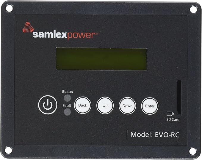 Samlex America Samlex Solar EVO-RC Remote Control for Evolution Series Inverter/Charger