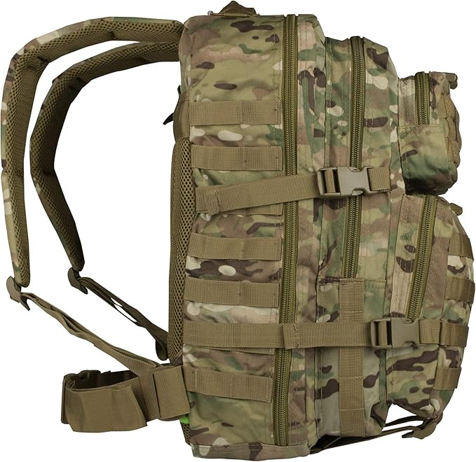 Mil-Tec MOLLE Tactical Assault Backpack multitarn Large