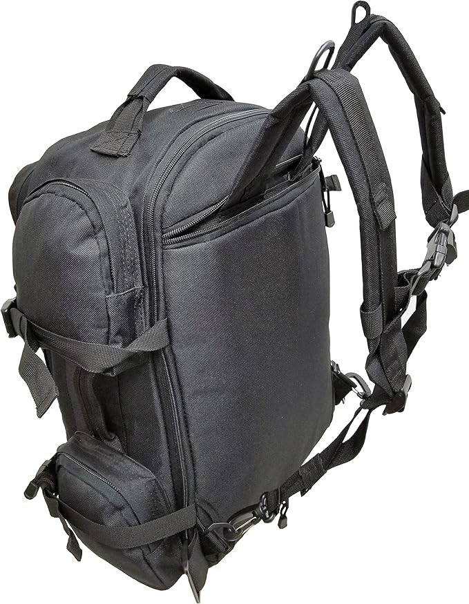 EXPLORER Black Tactical 3 Day Military Tactical Combat Assault Pack Molle Bug Out Bag Backpack for Outdoor Hiking Camping Trekking Hunting