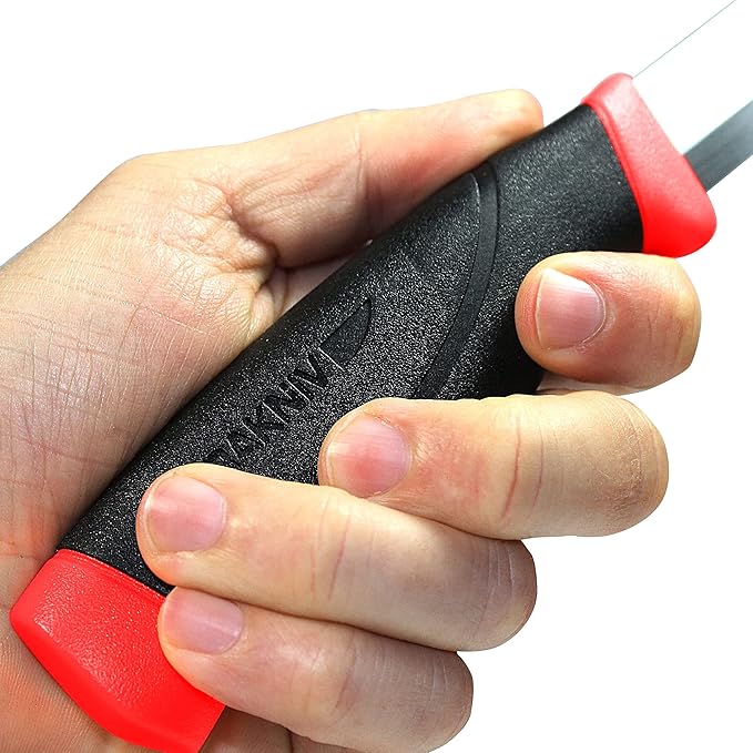 Morakniv Companion Serrated Rescue Knife with Sandvik Stainless Steel Blade 3.9-InchOrange