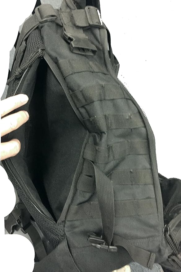 Explorer U.S. Military Level 3 Tactical Backpack Black Large