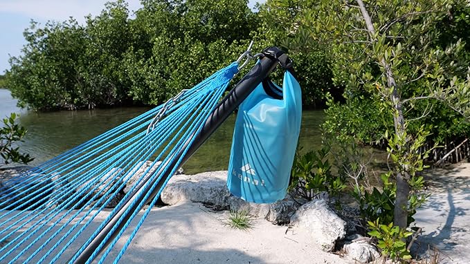 KENAI Dry Bag | Roll up Top | Waterproof | Lightweight | for Camping Kayaking Boating Hiking Fishing