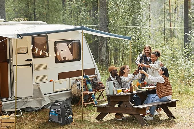 Pulsar Products GD500N 5000W Portable super-quiet Inverter Generator RV-Ready CARB Compliant
