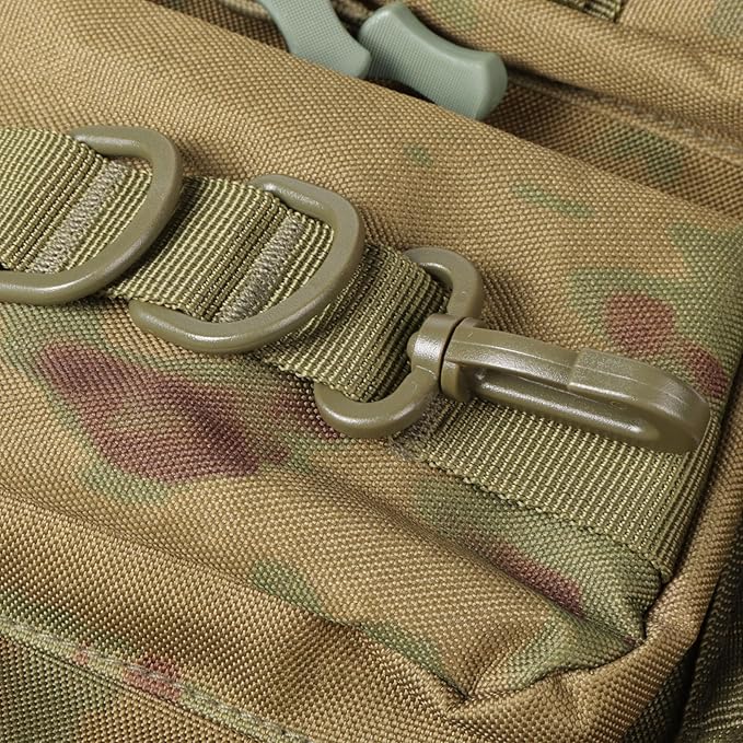Tactical Chest Pack EDC Chest Bag Utility Molle Chest Rig Pouch with CCW Compartment Adjustable Strap Admin Pouch