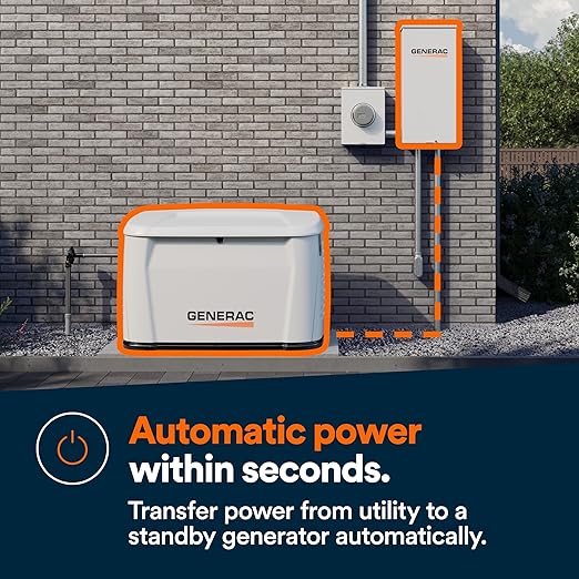 Generac 150-Amp Automatic Generator Transfer Switch Open Transition Service Rated Outdoor Enclosure