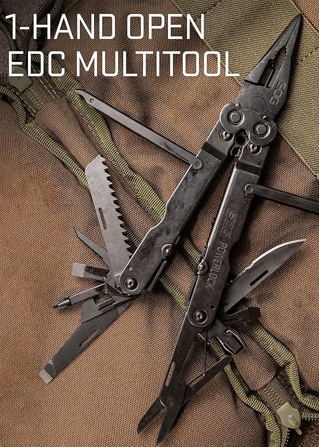 SOG PowerLock Multi-Tool (B61N-CP) and SOG Flint Survival &amp Defense Tool (FT1001)