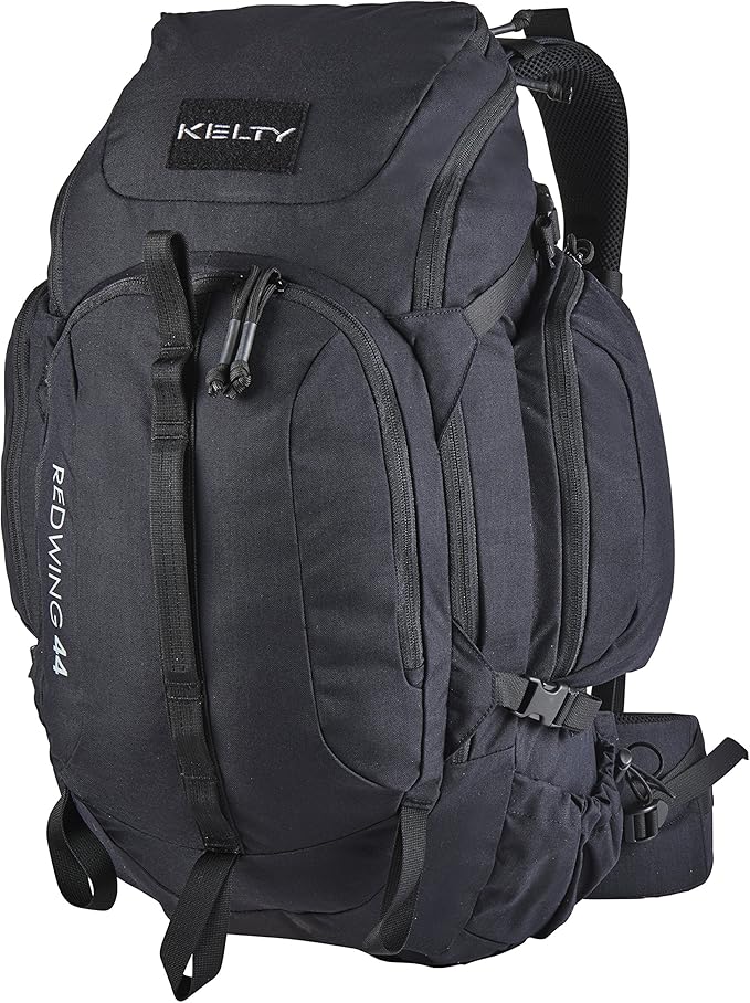 Kelty Redwing Tactical Backpack - Built to Military Specification Army Backpack Durable &amp Strong Built to Last Aluminum Stays Ideal for Military Police Outdoors Hiking or Bug Out Bag | Black
