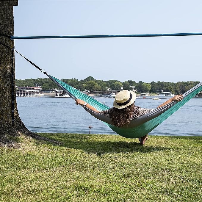 Equip Single Point Portable Hammock Stand - Perfect for Lounging &amp Camping Hammocks - Hang Around &amp Enjoy The Outdoors - Up to 400lbs Capacity