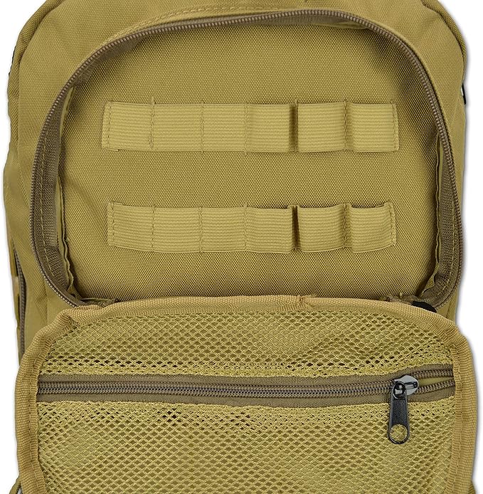 Lightning X Premium Tactical Medic Backpack w/Modular Pouches &amp Hydration Port