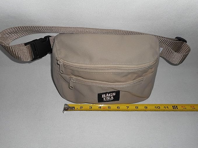BAGS USA Law Enforcement Fanny PackGun Fanny Pack with Hidden PocketMade in U.s.a.