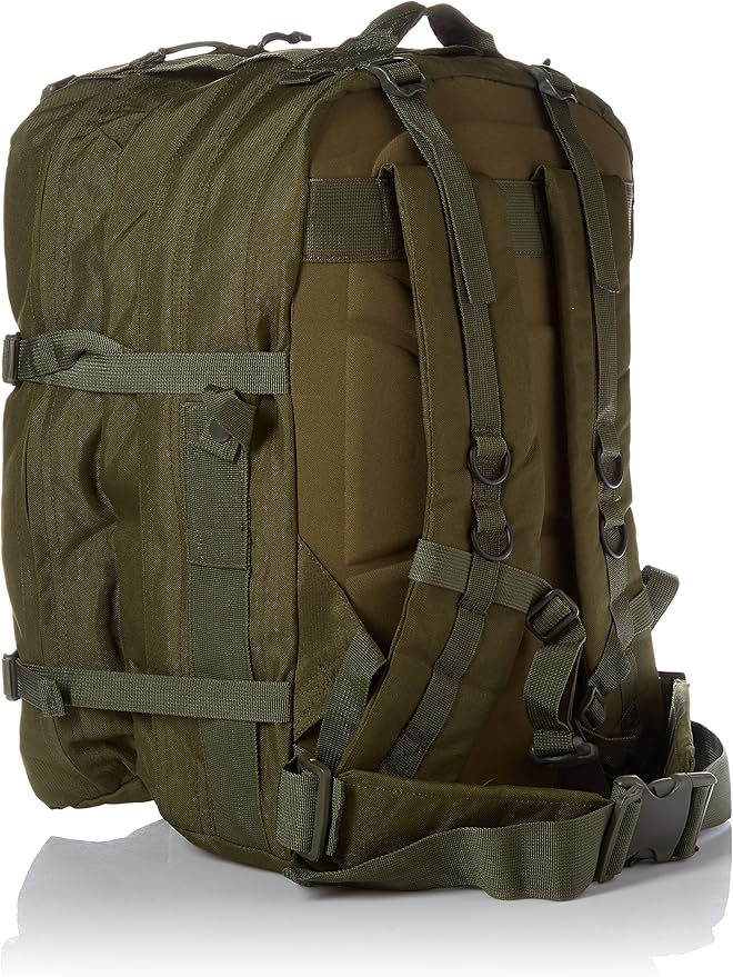 Fully Stocked First Aid Backpack OD Green