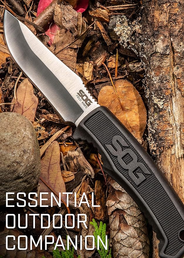 SOG 2.3 Boot Knife and 4 Tactical Knife Bundle with Sheaths - Neck Belt Boot EDC and Hunting Knives