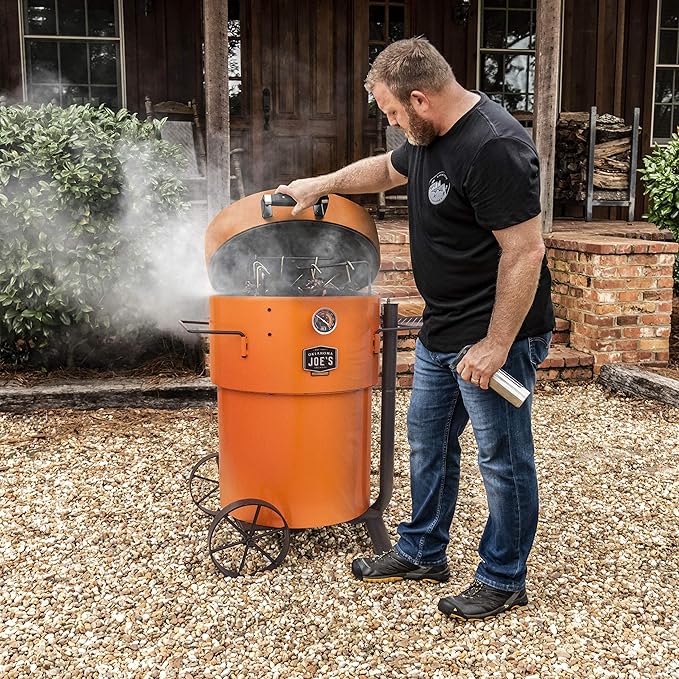 Oklahoma Joe's® Bronco Pro Drum Smoker Orange - 19202100