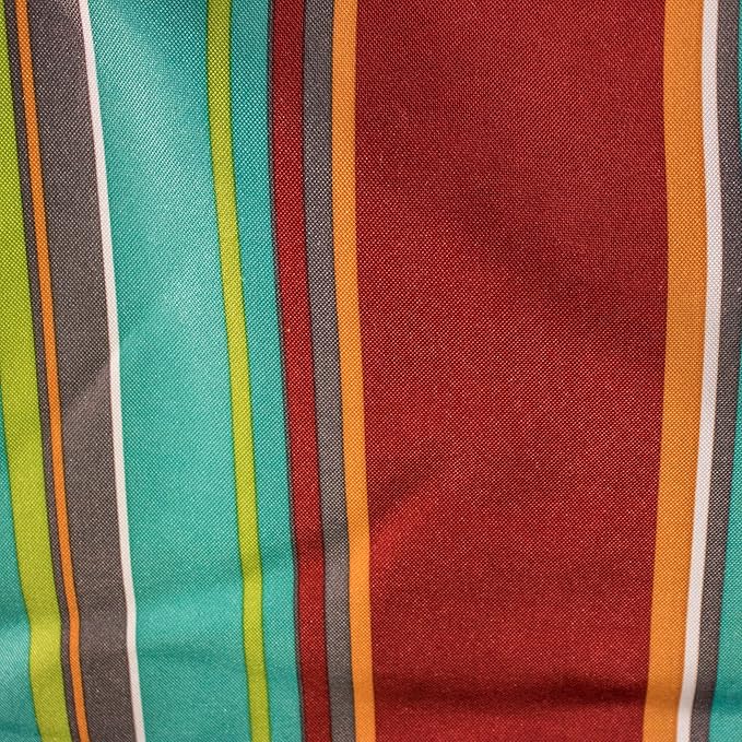 Hammock Chair Hanging Rope Swing *12 Patterns Quality Comfortable and Breathable Fabric - Indoor/Outdoor - Tropical Stripes