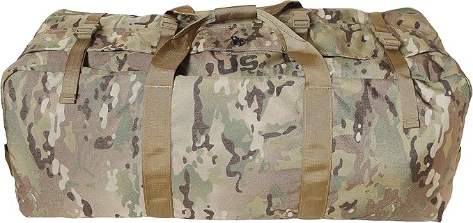 Tactical Military Deployment Sport Luggage Duffel Bag | Perfect for Camping Hiking Traveling Stealth Survival