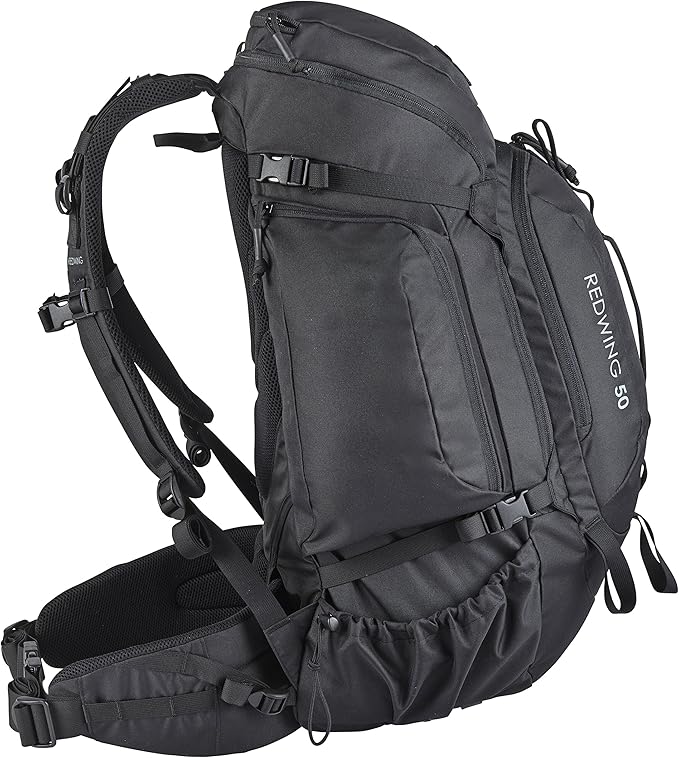 Kelty Redwing Tactical Backpack - Built to Military Specification Army Backpack Durable &amp Strong Built to Last Aluminum Stays Ideal for Military Police Outdoors Hiking or Bug Out Bag | Black