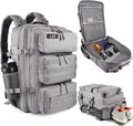 LHI Tactical Military Backpack for Men and Women 25L/35L Army Assault Pack Bag Small Rucksack with Bottle Holder