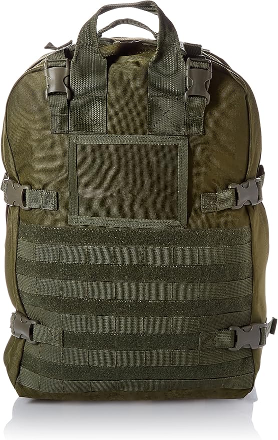 Fully Stocked First Aid Backpack OD Green