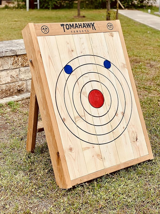4 Ring Foldable Axe and Knife Throwing Target - Tomahawk Targets