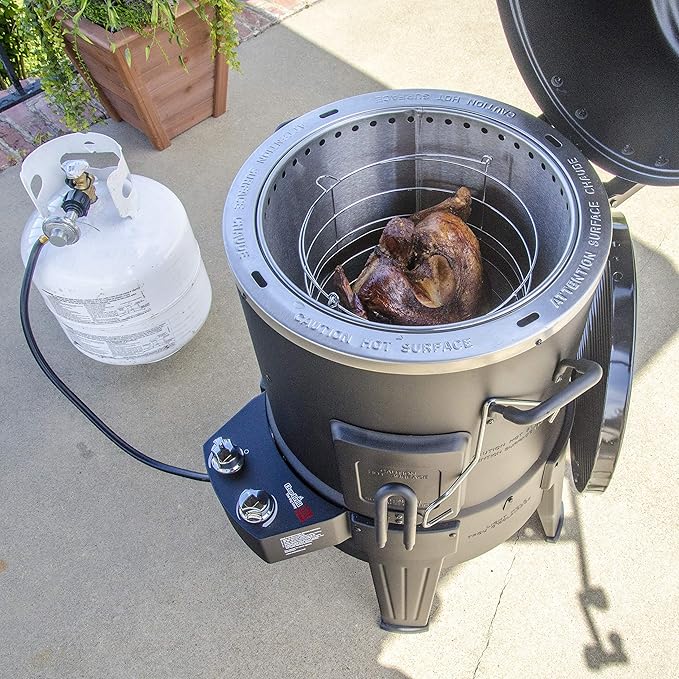 Charbroil The Big Easy® TRU-Infrared 3-in-1 Smoker Roaster &amp Gas Grill Black - 14101550