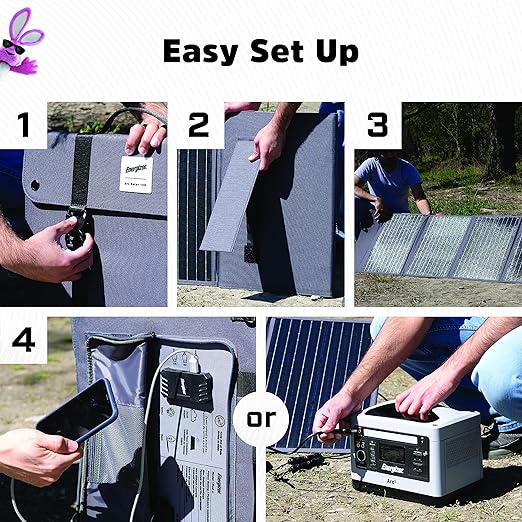 Energizer SLRFLDP120WD Arc Solar 120 Foldable Solar Panel